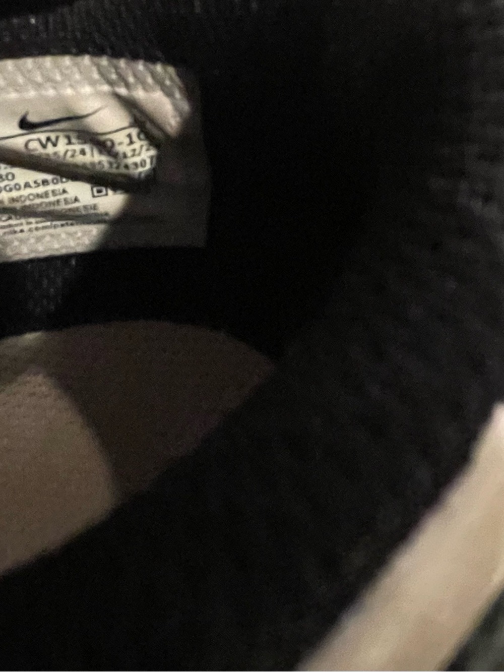 Nike Kids Low-Top Sneakers - Black and White - Picture 8 of 12